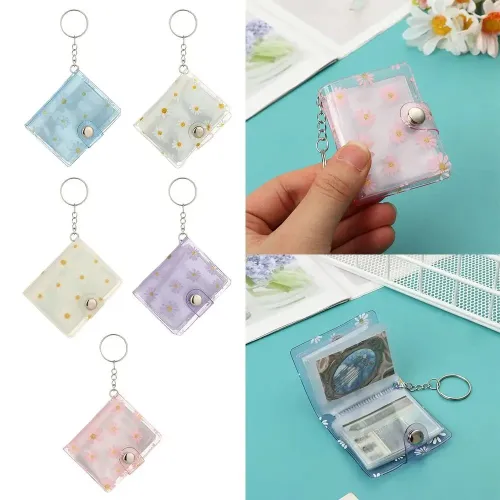 Daisy Small Photo Album Chain Key Ring (1 pc)